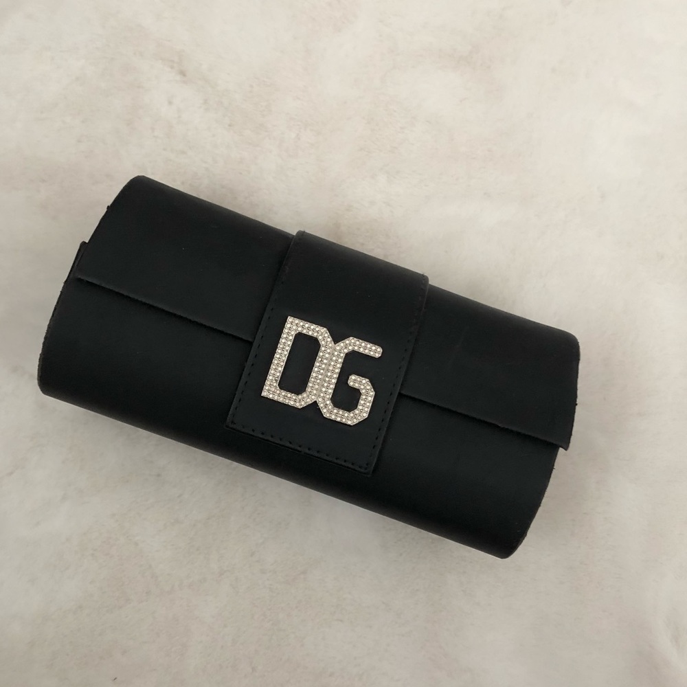 Black Dolce and Gabbana logo sunglasses